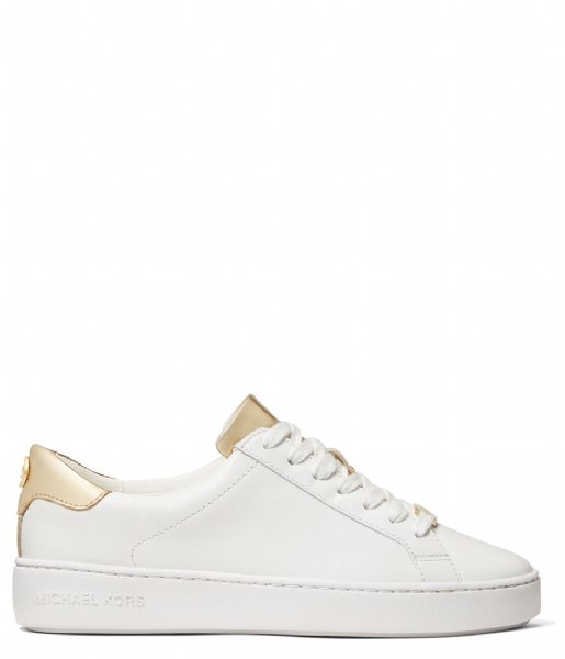 Michael Kors Sneaker Irving Lace Up Optic white Pale gold (751)