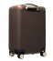 Michael Kors Hand luggage suitcases Travel Small Hardcase Trolley Brown Acorn (252)