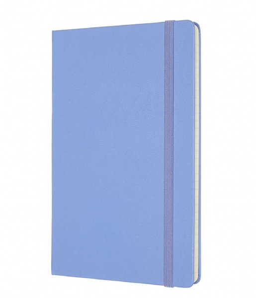 Moleskine Document map Notebook Large Gelinieerd/Lined Hardcover Hydrangea Blue (B42)