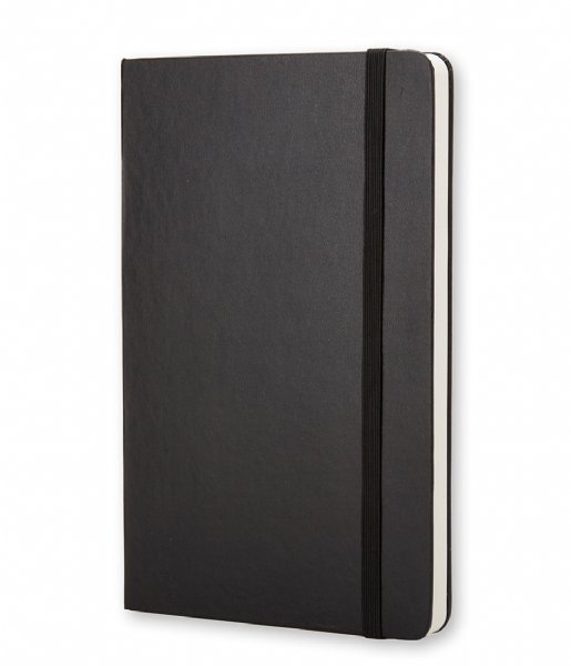 Moleskine Document map Notebook Large Blanco/Plain Hardcover Black (BK)