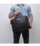 Berba Laptop Shoulder Bag 028-630 Soft Zwart