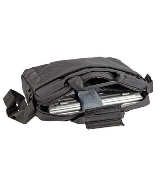 Dermata Laptop Shoulder Bag 3475NY Black
