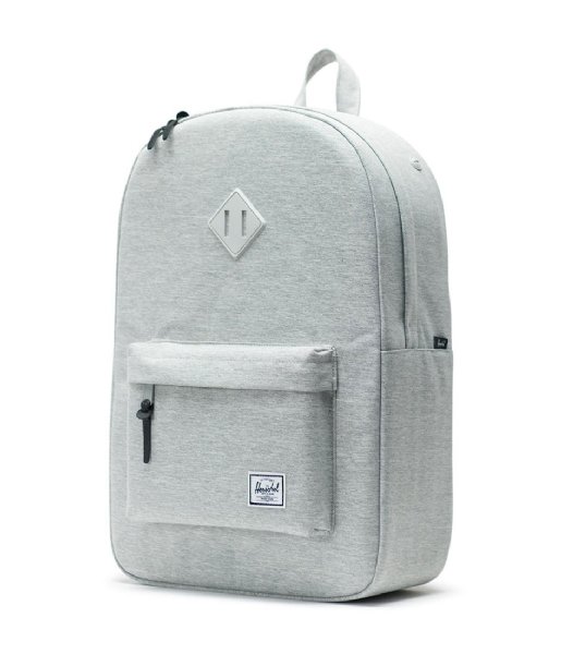 Herschel Supply Co. Laptop Backpack Heritage 15 Inch Light Grey Crosshatch