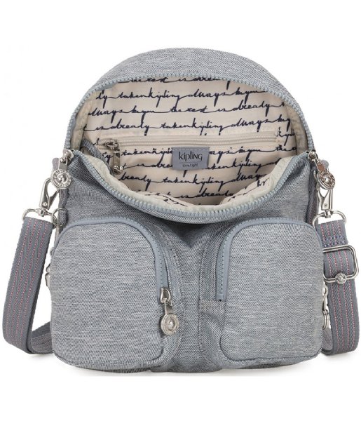Kipling Everday backpack Firefly Up Cool Denim