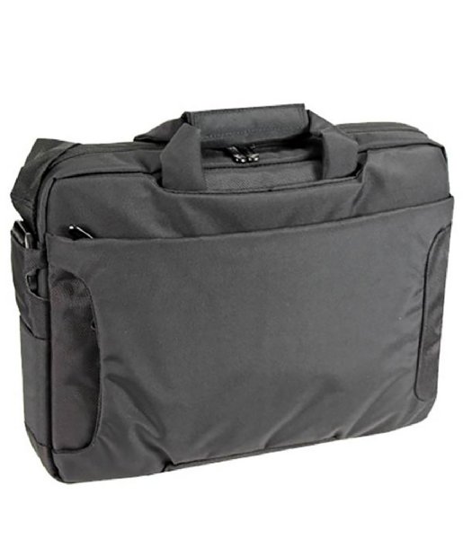 Dermata Laptop Shoulder Bag 3475NY Black