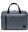 Herschel Supply Co. Laptop Shoulder Bag Gibson Large 15 Inch Raven Crosshatch