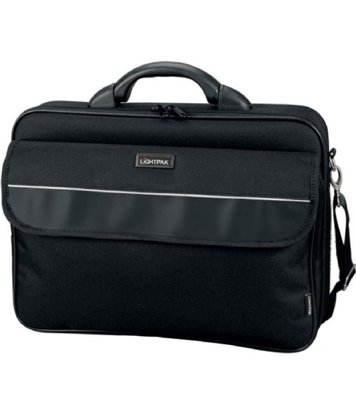 Lightpak Laptop Shoulder Bag Elite S Zwart