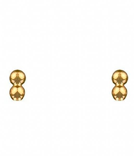 My Jewellery Earring Little Dots Stud gold colored (1200)