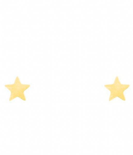 My Jewellery Earring Star Stud Small gold colored 1200)