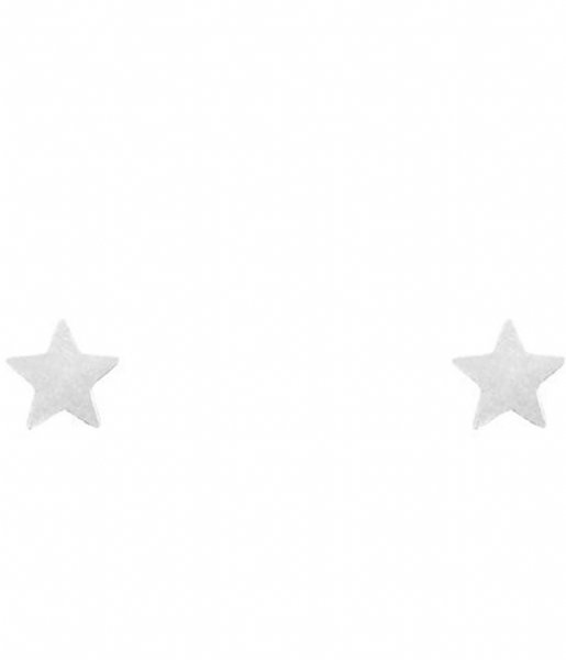 My Jewellery Earring Star Stud Small silver colored (1500)