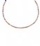 My Jewellery Necklace Multikleur choker glitter kralen goudkleurig (1200)