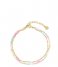 My Jewellery Bracelet Dubbele armband kralen goudkleurig (1200)