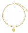 My Jewellery Bracelet Witte dubbele armband luipaard gold colored (1200)