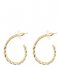 My Jewellery Earring Gevlochten Oorringen goudkleurig (1200)