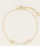My Jewellery Bracelet Armband met Luck en Klaver gold colored (1200)