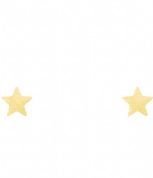 My Jewellery Earring Star Large goudkleurig (1200)