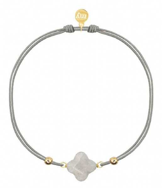 My Jewellery Bracelet Clover Bracelet grijs (1100)