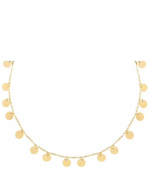 My Jewellery Necklace Long Coin Necklace gold colored (1200)