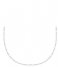 My Jewellery Necklace Flat Chain Basic Necklace silver colored (1500)
