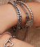 My Jewellery Bracelet Grove gedraaide bangle Zilverkleurig (1500)