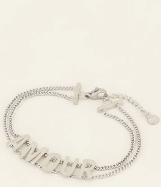 My Jewellery Bracelet Amour armband Zilverkleurig (1500)