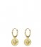 My Jewellery Earring Oorringen Rond Fleur De Lis goudkleurig (1200)