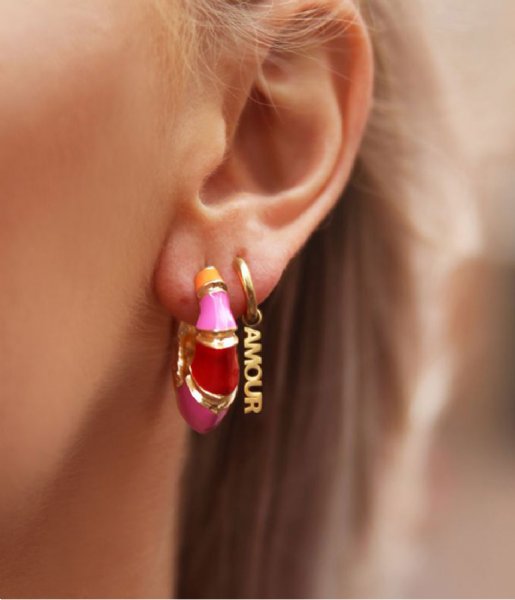 My Jewellery Earring Oorringen amour goudkleurig (1200)
