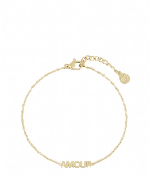 My Jewellery Bracelet Moments bracelet amour goudkleurig (1200)