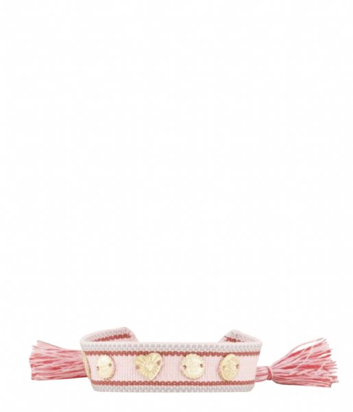 My Jewellery Bracelet Armband met eigen bedels roze (0800)