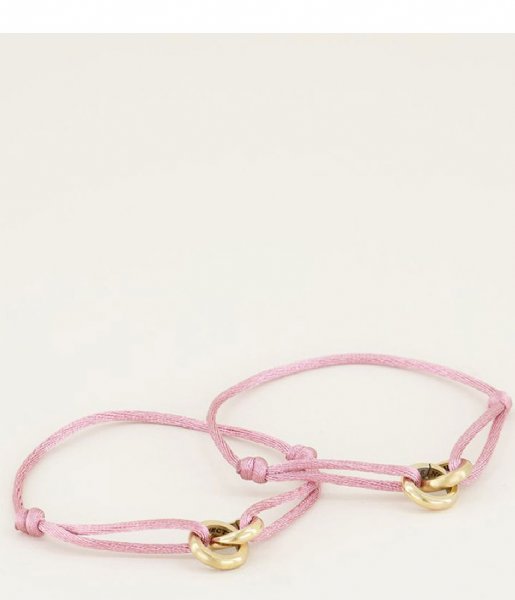 My Jewellery Bracelet Forever Connected Armband Roze gold colored (1200)