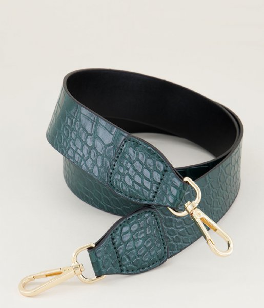 My Jewellery Shoulder strap Tashengsel Slangenprint groen (0500)