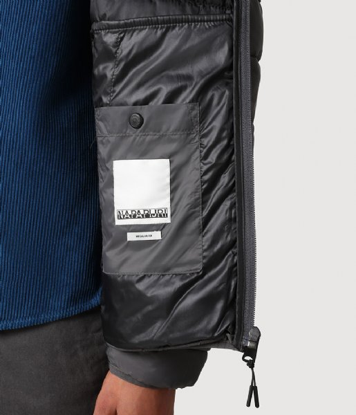 Napapijri jacket Aerons H 2 Dark Grey Solid
