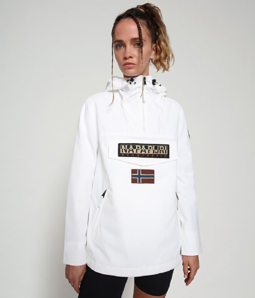 Napapijri jacket Rainforest Summer Women Pocket 2 Bright White