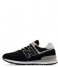 New Balance Sneaker ML574 Black White (EVB)