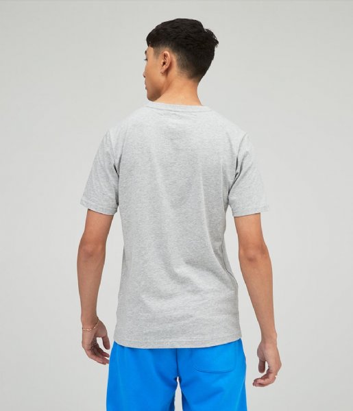 New Balance T shirt Essentials Stacked Logo Tee Athletics Grey (AG)