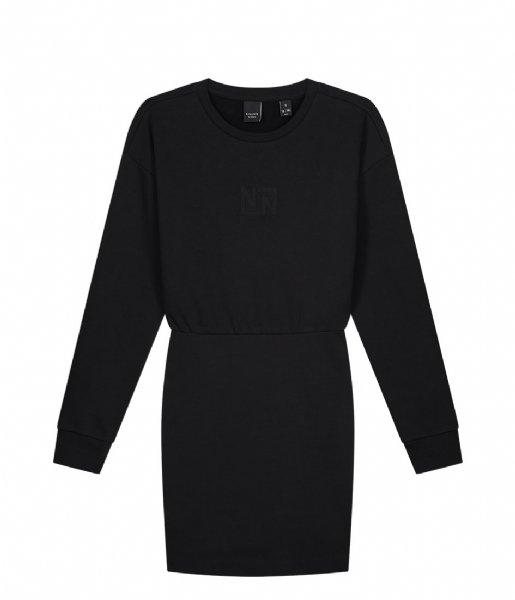 NIK&NIK Dress Fancy LS Sweatdress Black (9000)