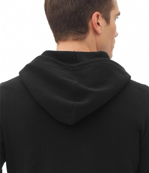 Nowadays Cardigan Full Milano Hood Zipper Black
