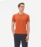 Nowadays T shirt Knit Silk T-Shirt Algarv Clay Orange