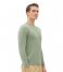 Nowadays  Silk Crew Neck Sweater Malibu Green