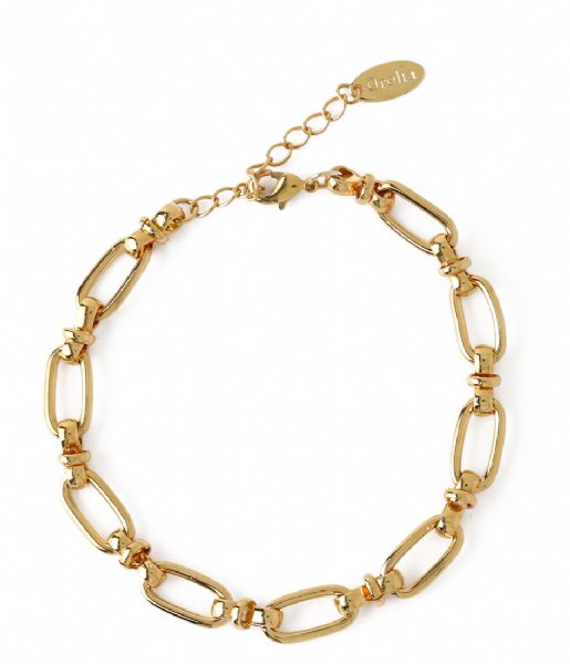 Orelia Bracelet Oval Link Chain Bracelet Gold plated