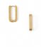 Orelia Earring Linear Long Link Earrings Gold plated
