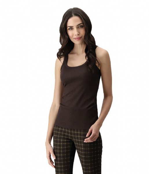 Oroblu Top Pull On Tops Aster Tank Top Brown (3850)