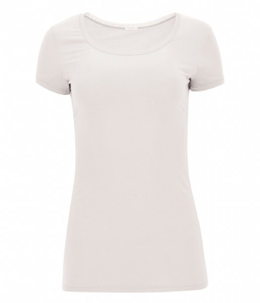 Oroblu T shirt Perfect Line T-Shirt Round Neck Short Sleeves Ivory (1502)
