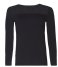 Oroblu T shirt Perfect Line T-Shirt Round Neck Long Sleeves Black (9999)