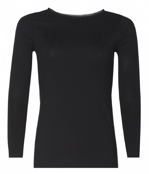 Oroblu T shirt Perfect Line T-Shirt Long Sleeves Black (9999)