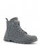 Palladium Lace-up boot Pampa Hi Zip Leather Gray Flannel M (071)