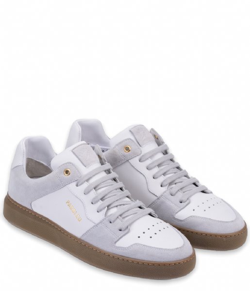 Parbleu Sneaker Basket Low DVDG White Ligt Grey Gum