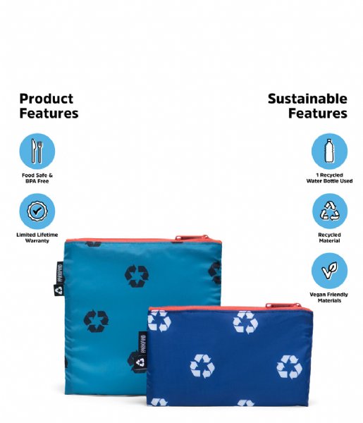 Parkland  Snack Bag Duo Recycle Patch