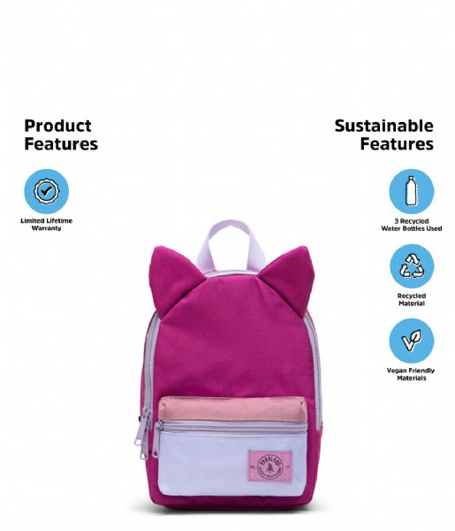 Parkland Everday backpack Little Monster Wildberry