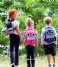 Pick & Pack School Backpack Owl Shape Backpack Pink melange